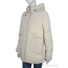 Фотография Куртка женская Зима 7805 beige (5 шт. р.сетка 48-58) "Turn Hug" недорого оптом от прямого поставщика