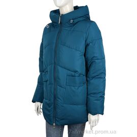Фотография Куртка женская Зима 7805 blue (5 шт. р.сетка 48-58) "Turn Hug" недорого оптом от прямого поставщика