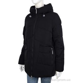 Фотография Куртка женская Зима 7805 black (5 шт. р.сетка 48-58) "Turn Hug" недорого оптом от прямого поставщика