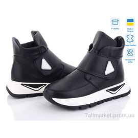 Фотография Ботинки женские стильные зима 1417 ч.фл. хутро (6 пар р.36-40) "V.Arimany" недорого оптом от прямого поставщика