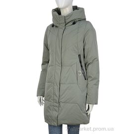 Куртка жіноча Зима 336-03 green (5 шт. р.сітка46-54) "П2П Design" недорого оптом від прямого постачальника
