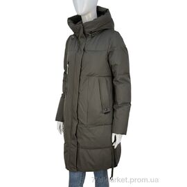 Фотография Пальто женское Зима 329-05 khaki (5 шт. р.сетка 46-54) "П2П Design" недорого оптом от прямого поставщика