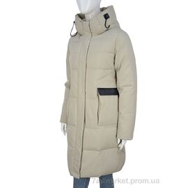 Фотография Пальто женское Зима 331-03 beige (5 шт. р.сетка 46-54) "П2П Design" недорого оптом от прямого поставщика