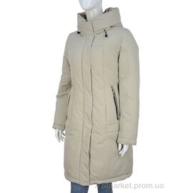 Фотография Пальто женское Зима 322-05 beige (5 шт. р.сетка 46-54) "П2П Design" недорого оптом от прямого поставщика