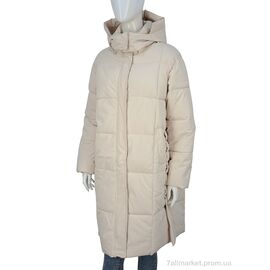 Пальто жіноче Зима 2392 l.beige (4 шт. р.сіткаM-2XL) "Turn Hug" недорого оптом від прямого постачальника