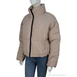 Куртка жіноча Зима 1911 beige (4 шт. р.сіткаM-2XL) "Turn Hug" недорого оптом від прямого постачальника