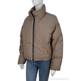 Куртка жіноча Зима 1911 brown (4 шт. р.сіткаM-2XL) "Turn Hug" недорого оптом від прямого постачальника
