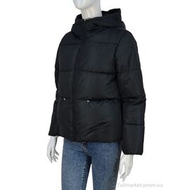 Куртка жіноча Зима 2305 black (4 шт. р.сіткаM-2XL) "Turn Hug" недорого оптом від прямого постачальника