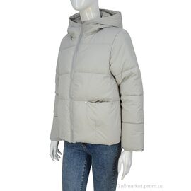 Куртка жіноча Зима 2305 grey (4 шт. р.сіткаM-2XL) "Turn Hug" недорого оптом від прямого постачальника