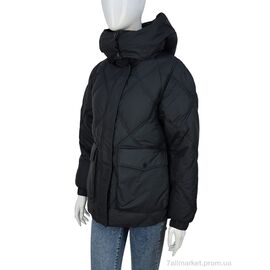 Фотография Куртка женская Зима 9012 black (4 шт. р.сетка S-XL) "Hope" недорого оптом от прямого поставщика