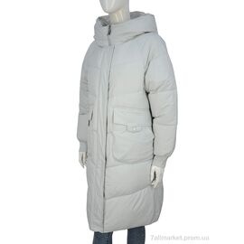 Фотография Пальто женское Зима 9011 l.grey (5 шт. р.сетка S-2XL) "Hope" недорого оптом от прямого поставщика