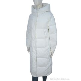 Пальто жіноче Зима 9087 white (4 шт. р.сіткаS-XL) "Hope" недорого оптом від прямого постачальника