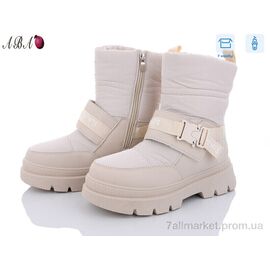 Черевики жіночі стильні Зима JP27 beige (8 пар р.36-41) "Aba" недорого оптом від прямого постачальника