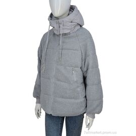 Фотография Куртка женская Зима 8071 grey (4 шт. р.сетка M-2XL) "Hope" недорого оптом от прямого поставщика