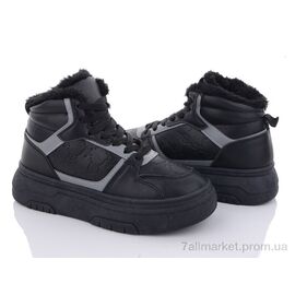 Черевики жіночі стильні Зима W151-1 (8 пар р.36-41) "LQD" недорого оптом від прямого постачальника