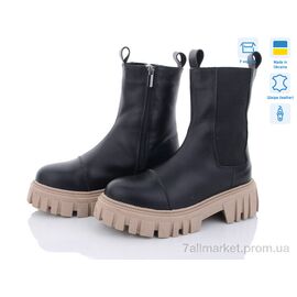 Фотография Ботинки женские стильные зима 82-2M (6 пар р.36-40) "Sunrise" недорого оптом от прямого поставщика