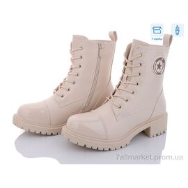 Фотография Ботинки женские стильные зима 91-3 (6 пар р.36-41) "Hongquan" недорого оптом от прямого поставщика