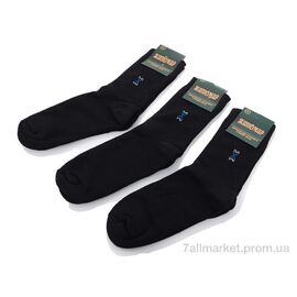 Шкарпетки для чоловіків Зима 011 black (12 шт. р.сітка39-42) "Textile" недорого оптом від прямого постачальника