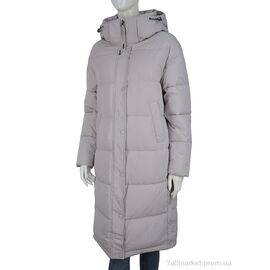 Пальто жіноче Зима H950 grey-beige (5 шт. р.сіткаS-2XL) "Hope" недорого оптом від прямого постачальника
