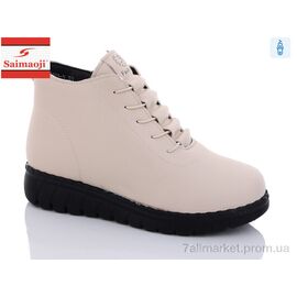 Черевики жіночі стильні Зима 3101-5 (8 пар р.37-42) "Saimaoji" недорого оптом від прямого постачальника