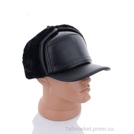 Кепка для чоловіків Зима 1895 black (5 шт. р.сітка54-58) "Red Hat" недорого оптом від прямого постачальника