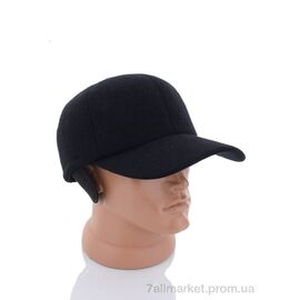 Фотография Кепка для мужчин Зима 1890-1 black (5 шт. р.сетка 54-62) "Red Hat" недорого оптом от прямого поставщика