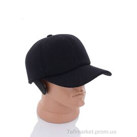 Фотография Кепка для мужчин Зима 1890-2 black (5 шт. р.сетка 54-62) "Red Hat" недорого оптом от прямого поставщика