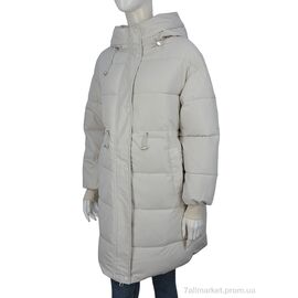 Пальто жіноче Зима 801 l.beige (4 шт. р.сітка50-56) "Hope" недорого оптом від прямого постачальника