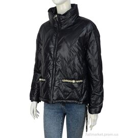 Куртка жіноча Зима 2127 black (06982) (5 шт. р.сіткаM-2XL) "Obuvok" недорого оптом від прямого постачальника