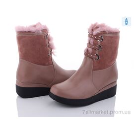 Фотография Ботинки детские удобные зима L99-C100-5 (8 пар р.33-38) "Obuvok" недорого оптом от прямого поставщика