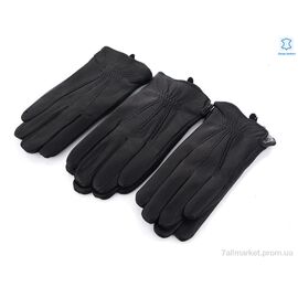 Чоловічі рукавиці Зима S115М шкіра оленя-махра black (10 шт. р.сітка10-12) "KUINH" недорого оптом від прямого постачальника