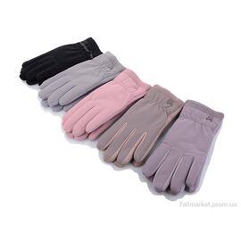 Фотография Перчатки женские Зима M7Ж плащівка-хуто mix (12 шт. р.сетка 6,5-8,5) "KUINH" недорого оптом от прямого поставщика