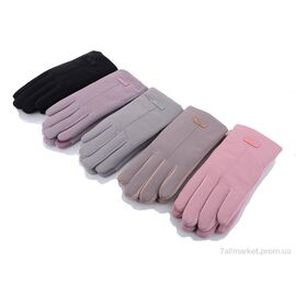 Фотография Перчатки женские Зима M8Ж плащівка-хуто mix (12 шт. р.сетка 6,5-8,5) "KUINH" недорого оптом от прямого поставщика