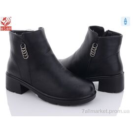 Черевики жіночі стильні Зима D87 (8 пар р.36-41) "WSMR" недорого оптом від прямого постачальника