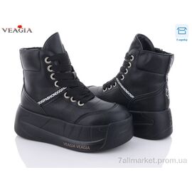Фотография Ботинки женские стильные зима F1016-1 (8 пар р.36-41) "Veagia-ADA" недорого оптом от прямого поставщика