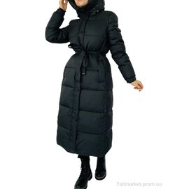 Куртка жіноча Зима 305 чорний (5 шт. р.сіткаS-2XL) "Kram" недорого оптом від прямого постачальника