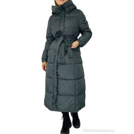 Куртка жіноча Зима 305 сірий (5 шт. р.сіткаS-2XL) "Kram" недорого оптом від прямого постачальника