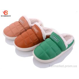 Фотография Тапки женские для дома зима 2530 mix (10 пар р.36-41) "SCARRHETT" недорого оптом от прямого поставщика