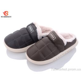 Фотография Тапки мужские домашние зима 25301 mix (10 пар р.40-45) "SCARRHETT" недорого оптом от прямого поставщика