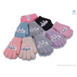 Фотография Перчатки для детей Зима 2299S mix (12 шт. р.сетка 2-3) "KUINH" недорого оптом от прямого поставщика