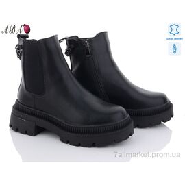 Черевики жіночі стильні Зима AK726-6 (6 пар р.36-41) "Aba" недорого оптом від прямого постачальника