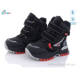 Черевики дитячі зручні Зима X022-12 BLA (8 пар р.27-32) "BBT" недорого оптом від прямого постачальника