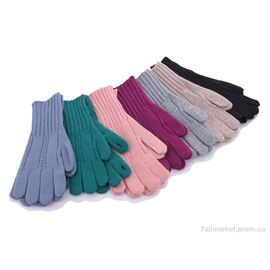 Фотография Перчатки женские Зима 1109 mix (12 шт. р.сетка 6,5-8,5) "KUINH" недорого оптом от прямого поставщика