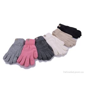 Фотография Перчатки женские Зима 3842 mix (12 шт. р.сетка 6,5-8,5) "KUINH" недорого оптом от прямого поставщика