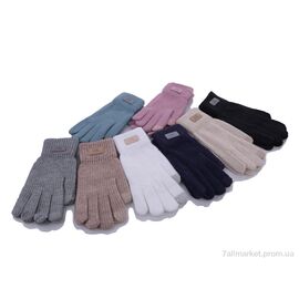 Фотография Перчатки женские Зима 7105 mix (12 шт. р.сетка 6,5-8,5) "KUINH" недорого оптом от прямого поставщика