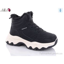 Черевики жіночі стильні Зима 2805-1 (8 пар р.36-41) "Aba" недорого оптом від прямого постачальника