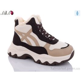 Черевики жіночі стильні Зима 2807-2 (8 пар р.36-41) "Aba" недорого оптом від прямого постачальника