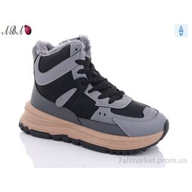 Черевики жіночі стильні Зима 806-4 (8 пар р.36-41) "Aba" недорого оптом від прямого постачальника