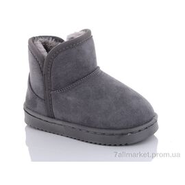 Уггі дитячі утеплені Зима B301 grey (12 пар р.25-30) "ASHIGULI" недорого оптом від прямого постачальника