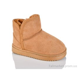 Уггі дитячі утеплені Зима B301 camel (12 пар р.26-31) "ASHIGULI" недорого оптом від прямого постачальника